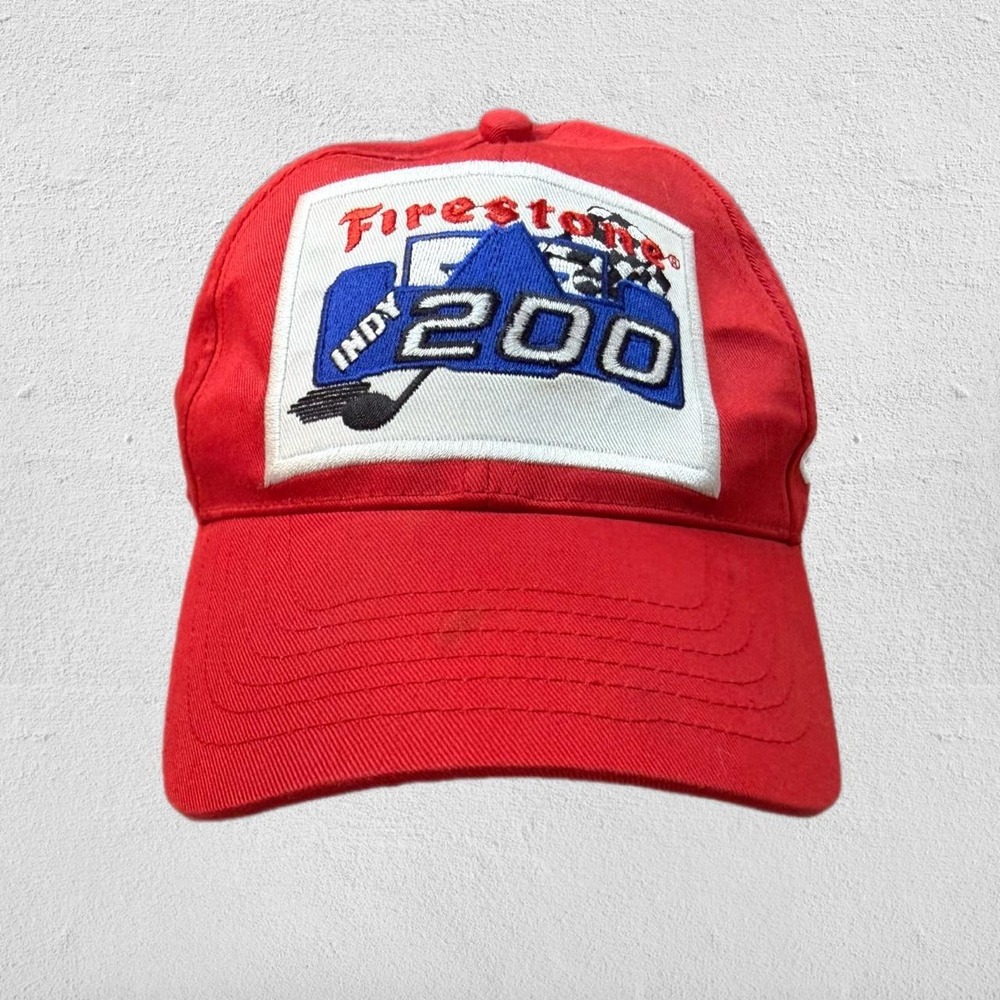 Vintage Firestone Indy 200 Nashville Superspeedway Strapback Hat